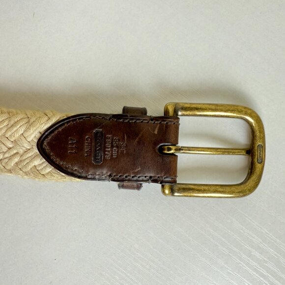 Coach Leather Rope Belt - Picture 4 of 7